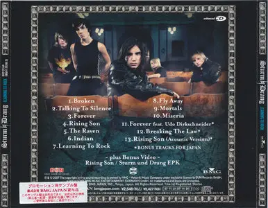 Sturm Und Drang - Learning To Rock [BMG Japan BVCP-21569] {Japanese Pressing w/ Bonus & Video}