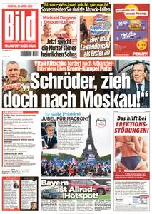 Bild Frankfurt - 25 April 2022