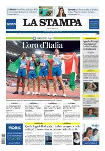 La Stampa Torino Provincia e Canavese - 7 Agosto 2021