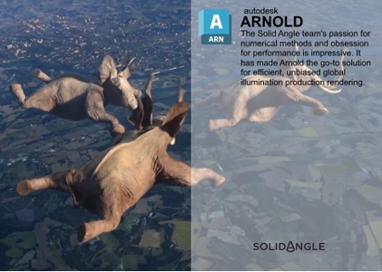 Solid Angle Cinema 4D to Arnold 4.5.1