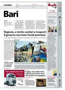 la Repubblica Bari - 1 Dicembre 2018