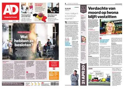 Algemeen Dagblad - Zoetermeer – 21 april 2020