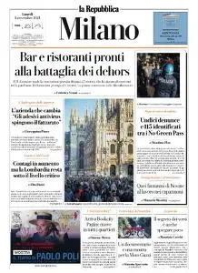 la Repubblica Milano - 8 Novembre 2021