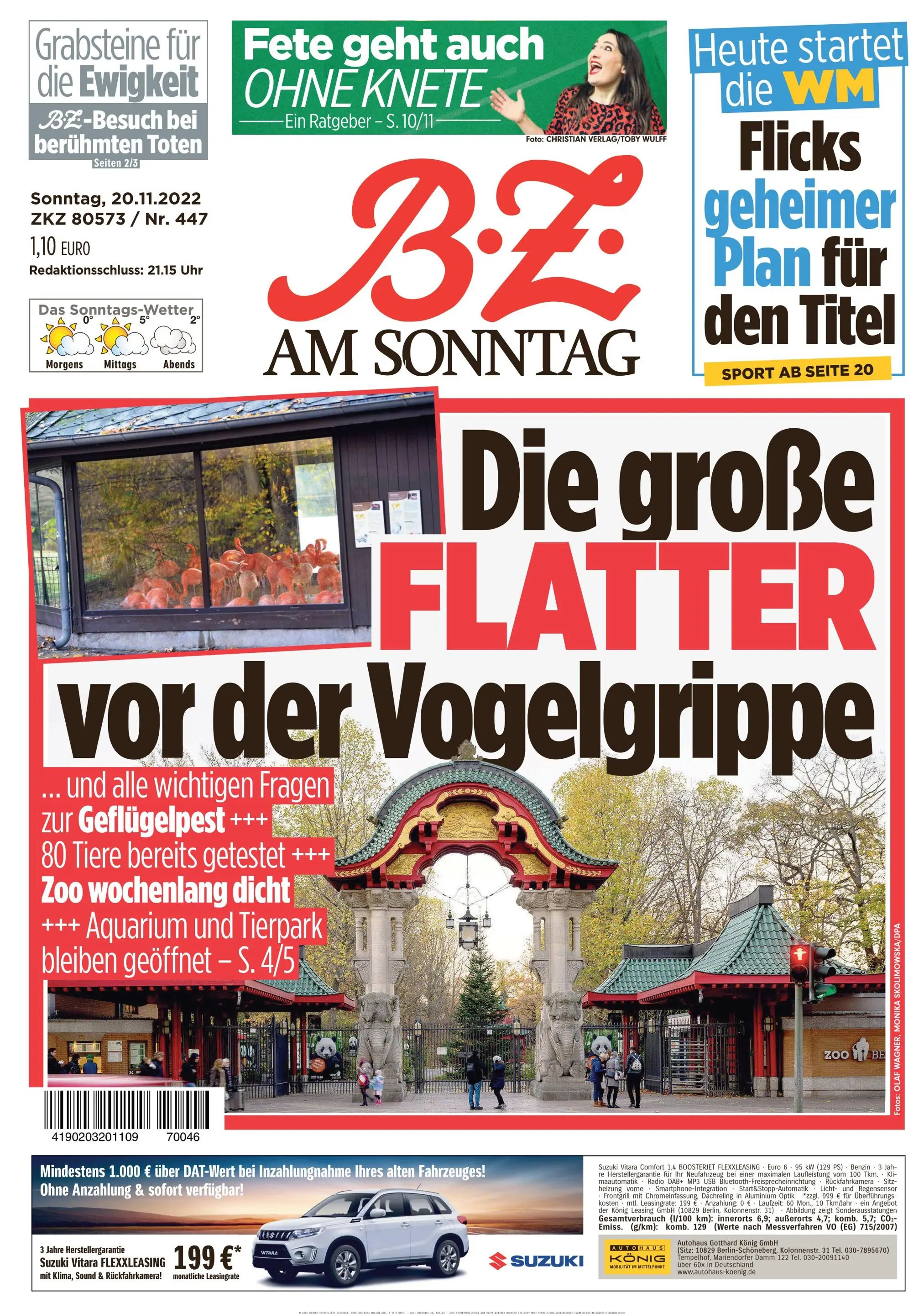 B.Z. Am Sonntag – 20. November 2022 / AvaxHome