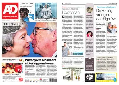 Algemeen Dagblad - Woerden – 18 oktober 2018