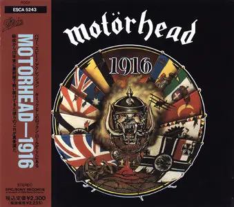 Motörhead - 1916 (1991) (Japan ESCA-5243)
