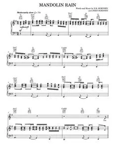 Mandolin rain - Bruce Hornsby (Piano-Vocal-Guitar)