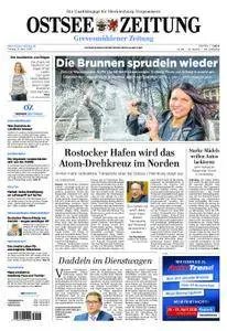 Ostsee Zeitung Grevesmühlener Zeitung - 13. April 2018