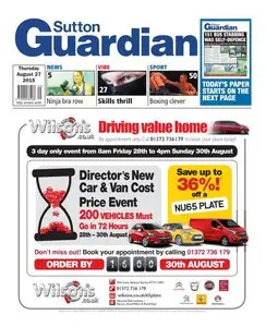 Sutton Guardian - 27 August 2015