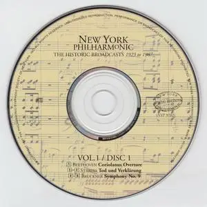 New York Philharmonic - The Historic Broadcasts 1923 to 1987 (1997) {10CDs Box Set NYP 9701}