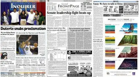 Philippine Daily Inquirer – May 31, 2016