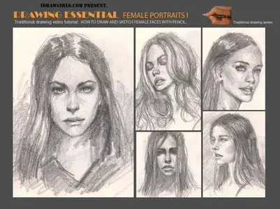 DRAWING ESSENTIAL: Female Portraits