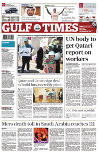 Gulf Times - Qatar, 04.05.2014