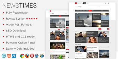 MyThemeShop - NewsTimes v1.2.5 - Pixel Perfect Premium News WordPress Theme