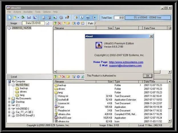 UltraISO PE 8.6.6 Build 2180 - Thinstalled