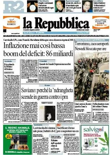 La Repubblica (05-01-10)
