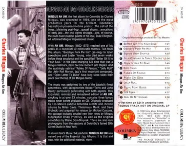 Charles Mingus - Mingus Ah Um (1959) (Remastered 1998)