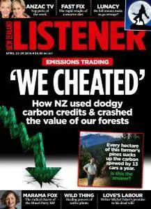New Zealand Listener - 23 April 2016