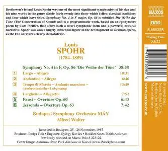 Budapest Symphony Orchestra & Alfred Walter - Spohr: Symphony No. 4 & Overtures (2016)