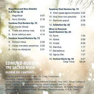 Gloriae Dei Cantores - Rubbra: The Sacred Muse (2018)