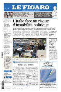 Le Figaro du Samedi 3 et Dimanche 4 Mars 2018
