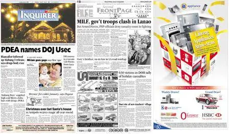 Philippine Daily Inquirer – January 04, 2009