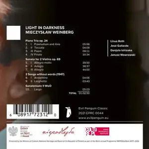 Linus Roth, José Gallardo, Danjulo Ishizaka, Janusz Wawrowski - Mieczyslaw Weinberg: Light in Darkness (2021)