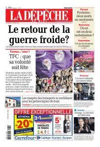 La Dépêche du Midi du Samedi 8 Avril 2017