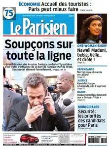 Le Parisien + Journal de Paris du Jeudi 20 Mars 2014