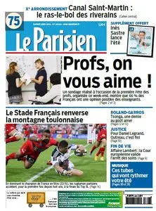 Le Parisien + Journal de Paris du Samedi 6 Juin 2015