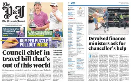 The Press and Journal Inverness – July 18, 2022
