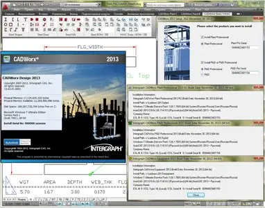 Intergraph CADWorx Plant Design 2013 R2 Suite