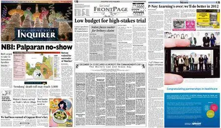 Philippine Daily Inquirer – December 24, 2011