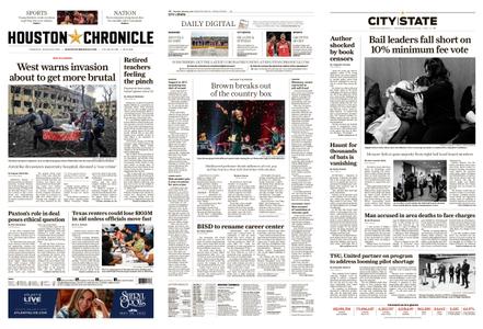 Houston Chronicle – March 10, 2022