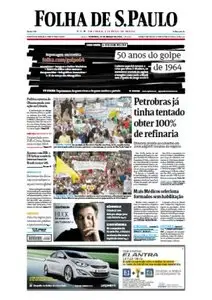 Folha de São Paulo - 23 de março de 2014 - Domingo