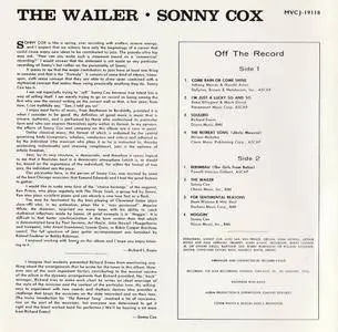 Sonny Cox - The Wailer (1966) {Universal Victor Japan 20bitK2 Remaster}