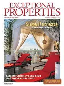 Robb Report Exceptional Properties January/February 2013