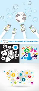 Social Network Backgrounds 2