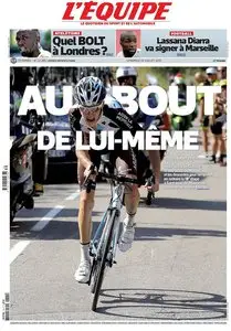 L'Equipe du Vendredi 24 Juillet 2015