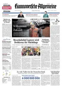 Hannoversche Allgemeine Zeitung - 21.10.2015