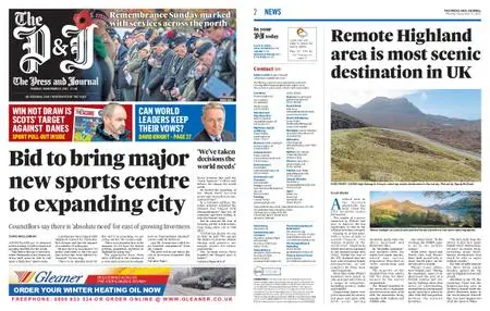 The Press and Journal Inverness – November 15, 2021