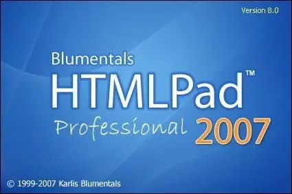HTMLPad 2007 ver.8.0.0.75
