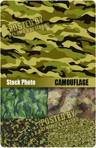 UHQ Stock Photo - Camouflage