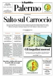 la Repubblica Palermo – 29 maggio 2019