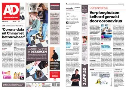Algemeen Dagblad - Rotterdam Stad – 03 april 2020