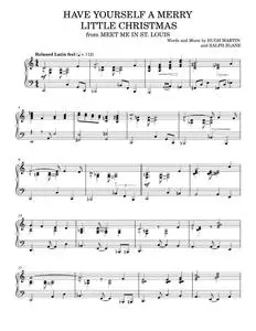 Have Yourself A Merry Little Christmas - Hugh Martin (Piano Solo)