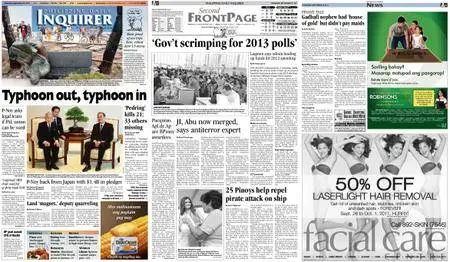 Philippine Daily Inquirer – September 29, 2011