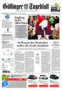 Göttinger Tageblatt - 16. Dezember 2017