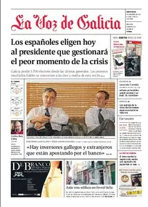 LA VOZ DE GALICIA - 20 November 2011