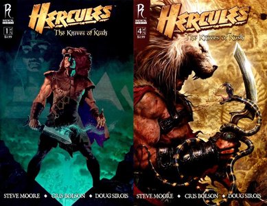 Hercules: Knives of Kush #1-4 (Of 5) 